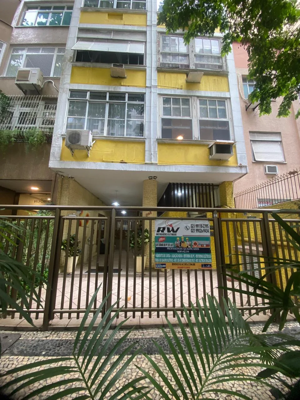 Fachada do Condomínio Flor de Lótus em Copacabana