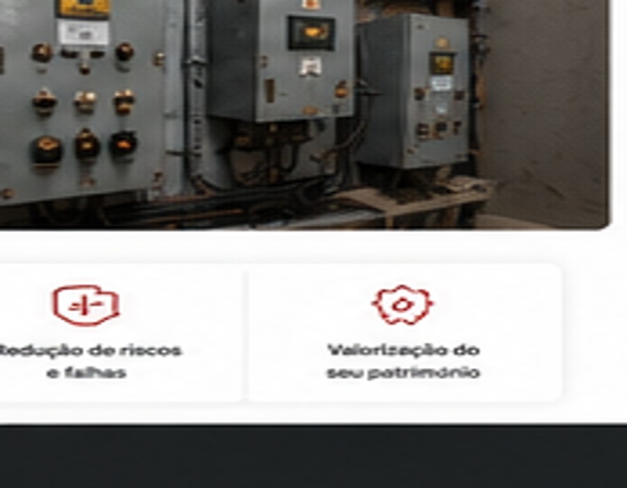 Painel antigo de PC de Luz